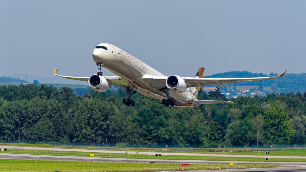 Etihad's Longest Nonstop Route With The Airbus A350 In 2025