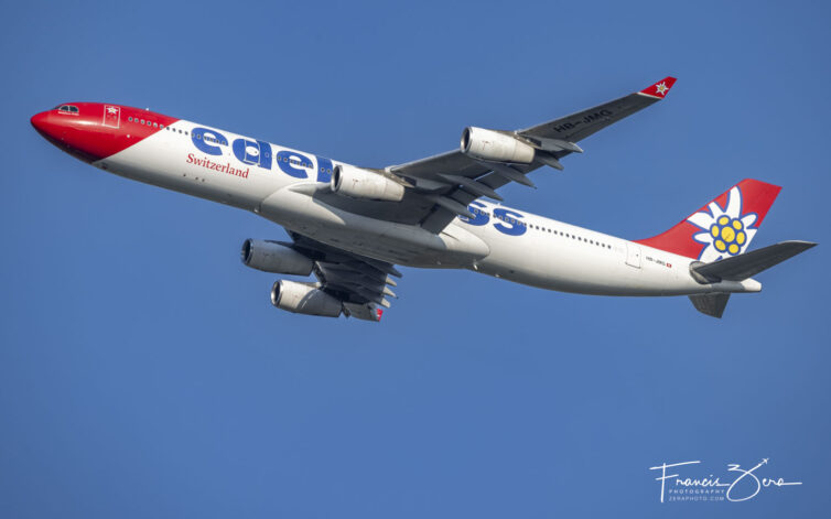 Edelweiss Flies to Seattle & I Get Soaked!