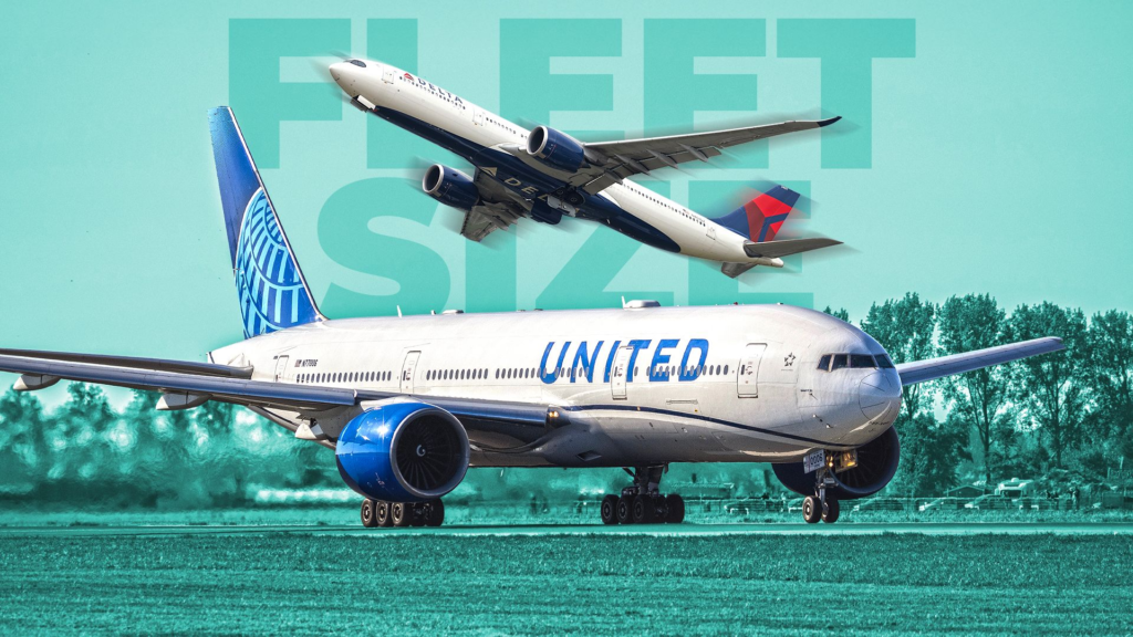 United Airlines Vs. Delta Air Lines: Which Carrier Has The Largest Fleet?
