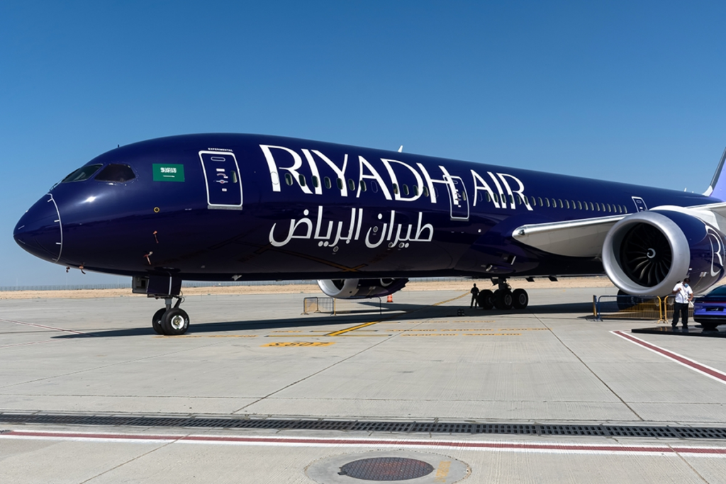Riyadh Air completes its maiden passenger flight, between the Saudi capital and London-Heathrow