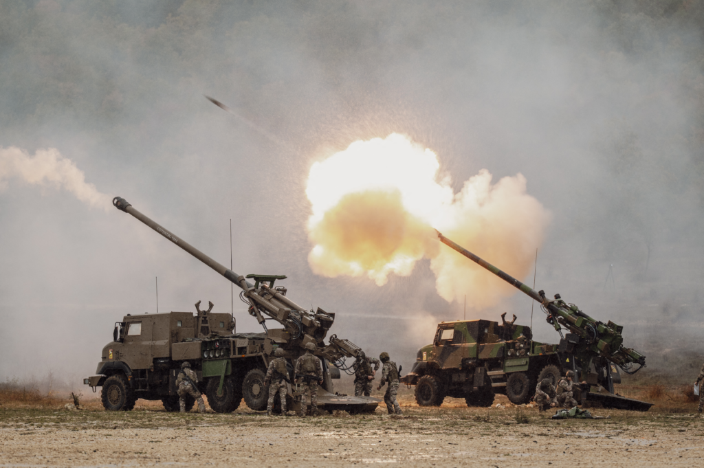 In rain and mud, French artillery unit shows lessons from Ukraine war