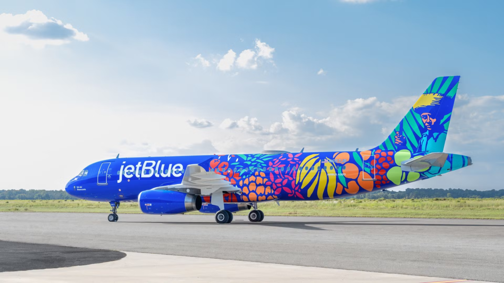 JetBlue Celebrates Puerto Rico With Vibrant New Livery