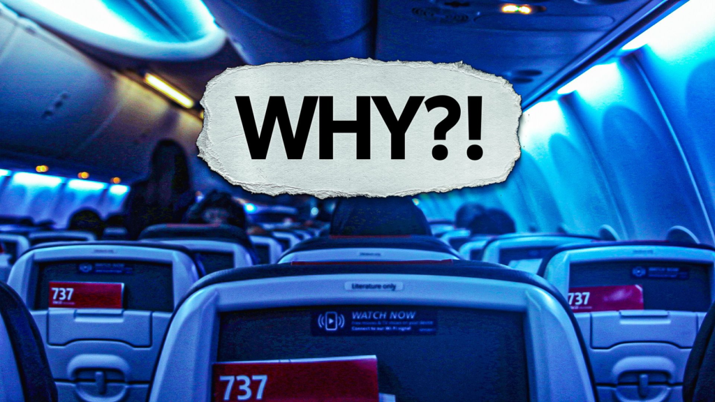 Why Do Pilots Turn Off The Cabin Lights During Takeoff And Landing?
