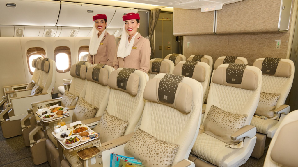 You Can Now Fly Premium Economy On All Emirates Airbus A380 Flights To New York