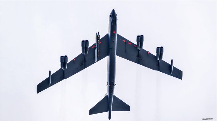 B-52 Spotted for the Second Time Carrying Air Force’s Next-Gen Stealth Nuclear Cruise Missile