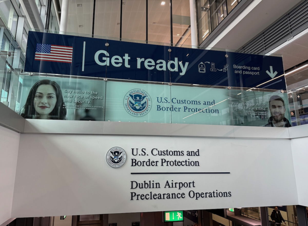 Dublin Airport’s US Preclearance Facility: Some Things Confused Me