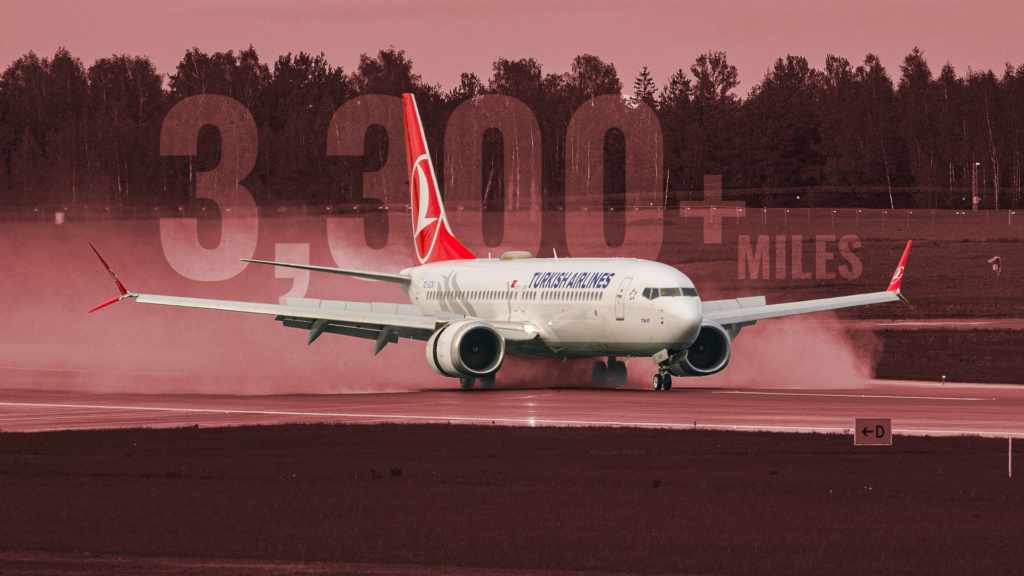 Turkish Airlines' Longest Nonstop Routes With The Boeing 737 MAX In 2025